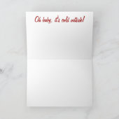 Carte de vacances de Bonnes Fêtes (Intérieur)