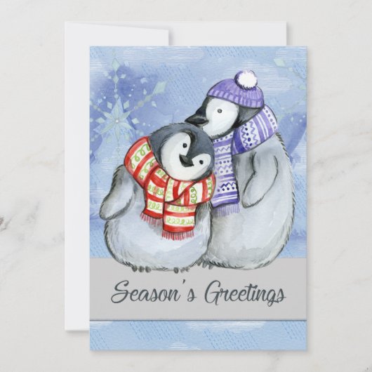 Carte de vacances de Bonnes Fêtes (Devant)