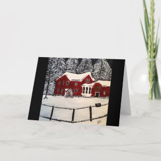 Carte de vacances de Chambre de Milou