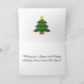 carte de vacances de chat (Intérieur)