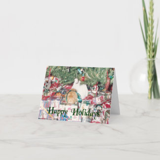 Carte de vacances de cobaye