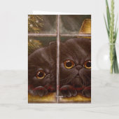 CARTE DE VACANCES DE CUISINE PERSIENNE NOIRE (Dos)