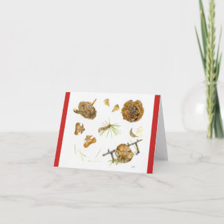 Carte de vacances de Deodara de Cedrus avec