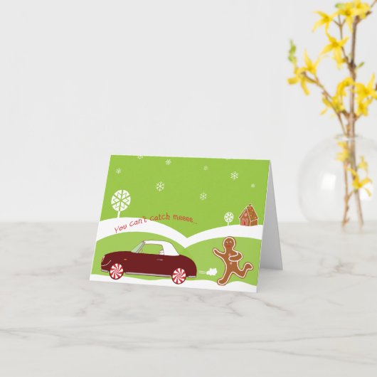 Carte de vacances de Figaro (Fleur jaune)