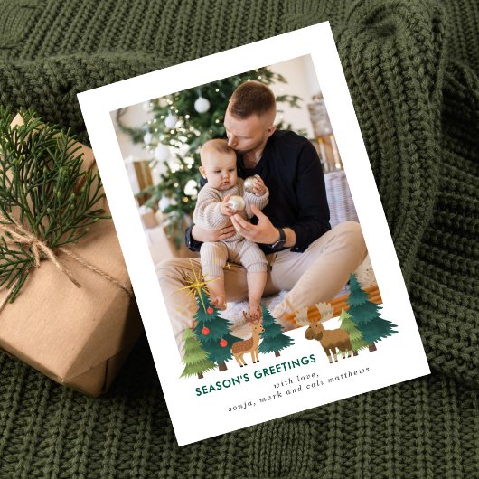 Carte de vacances de Forest Friends