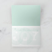 Carte de vacances de JOIE (Intérieur)