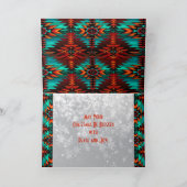 Carte de vacances de Kokopelli du Sud-Ouest (Intérieur)