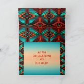 Carte de vacances de Kokopelli du Sud-Ouest (Intérieur)