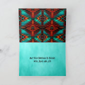 Carte de vacances de Kokopelli du Sud-Ouest (Intérieur)