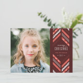 Carte de vacances de la bande de Herringbone - Mar (Debout devant)