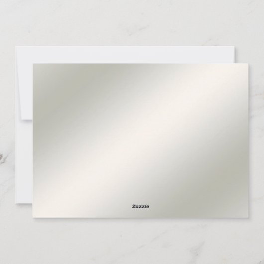 Carte de vacances de la Chouette de Noël (Dos)