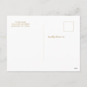 Carte de vacances de la famille de Noël colorée (Dos)