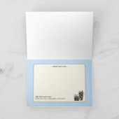 Carte de vacances de la famille de vacances {TBA}  (Intérieur)