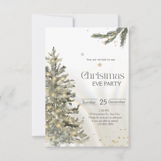 Carte de vacances de la magie de Noël dans chaque (Devant)