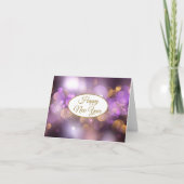 Carte de vacances de la nouvelle année (Devant)