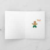 Carte de vacances de la saison de Legging (Intérieur)