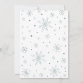 Carte de vacances de la saison de Mistletoe (Dos)