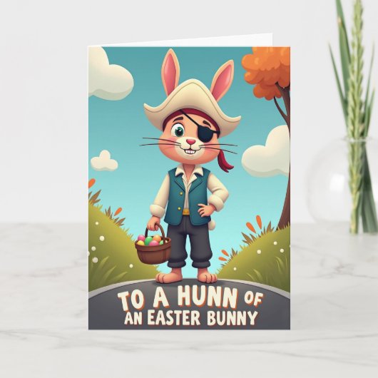 Carte de vacances de l'aventure de lapin (Devant)