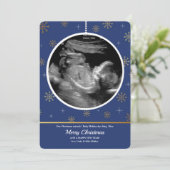 Carte de vacances de l'ornement Ultrasound (Debout devant)