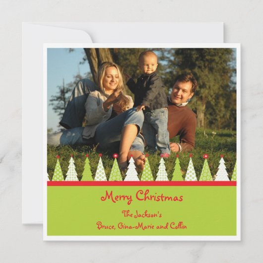 Carte de vacances de Lots Of Trees Square (Devant)