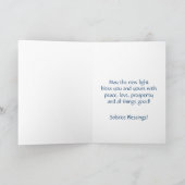 Carte de vacances de mâle de cerfs communs de (Intérieur)