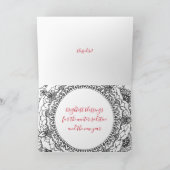 Carte de vacances de mandala de Noël (Intérieur)