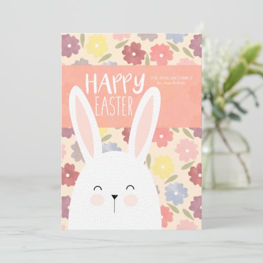 Carte de vacances de mélange de Pâques (Debout devant)