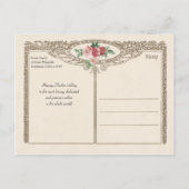 Carte de vacances de mère et fille victoriennes so (Dos)