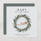 Carte de vacances de Noël (Devant / Derrière)