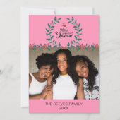 Carte de vacances de Noël (Devant)