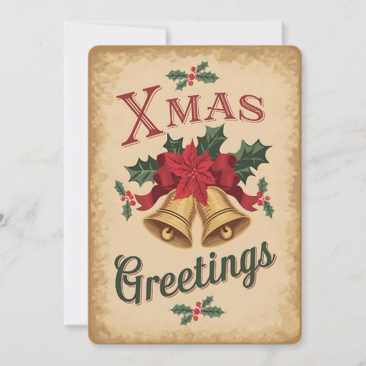 Carte de vacances de Noël (Devant)