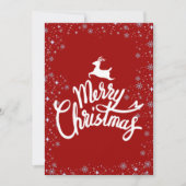 Carte de vacances de Noël (Devant)