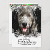 Carte de vacances de Noël (Devant / Derrière)