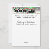 Carte de vacances de Noël (Dos)