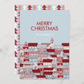 Carte de vacances de Noël (Devant / Derrière)