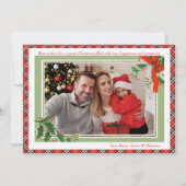 Carte de vacances de Noël (Devant)