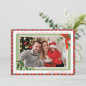 Carte de vacances de Noël (Debout devant)