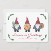 Carte de vacances de Noël (Devant)