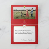Carte de vacances de Noël (Intérieur)