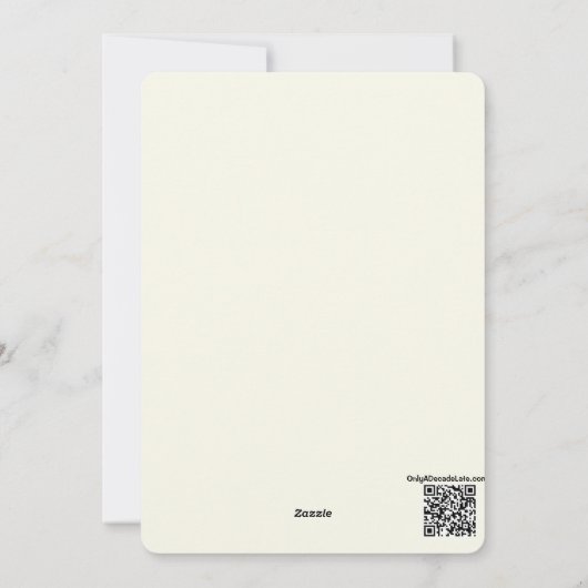 Carte de vacances de Noël (Dos)