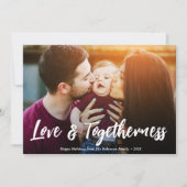 carte de vacances de noël (Devant)