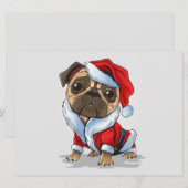 Carte de vacances de Noël (Devant / Derrière)