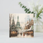 Carte de vacances de Noël (Debout devant)
