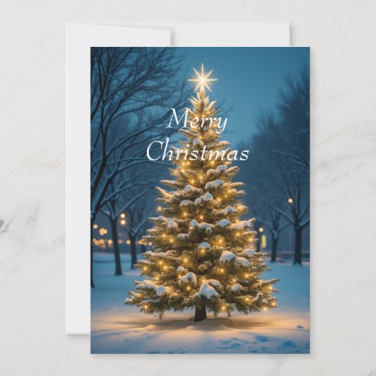 Carte de vacances de Noël (Devant)