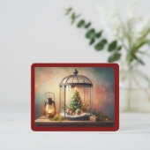 Carte de vacances de Noël (Debout devant)