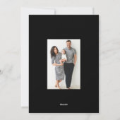 CARTE DE VACANCES DE Noël (Dos)