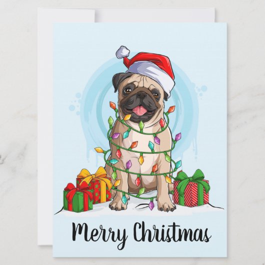 Carte de vacances de Noël (Devant)