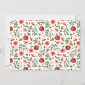 Carte de vacances de Noël (Dos)