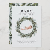 Carte de vacances de Noël (Devant / Derrière)