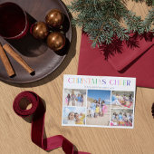 Carte de vacances de Noël 5 Photos